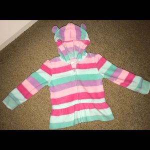 12-18m fleece jacket in EUC